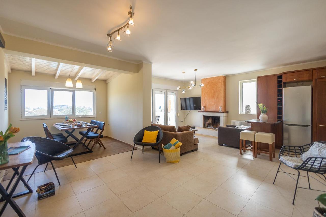 Ioli Corfu Maisonette Kastania  ภายนอก รูปภาพ